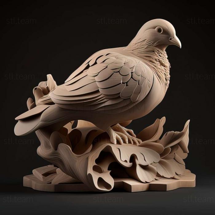3D model dove (STL)